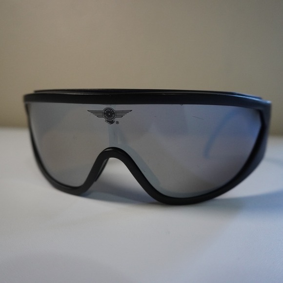 Harley Davidson Riding Sunglasses Silver Lens Black Frame Stylish Shades - Picture 1 of 7